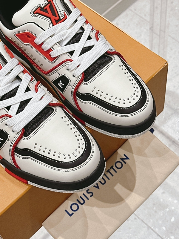 ルイヴィトン靴素材ディテール